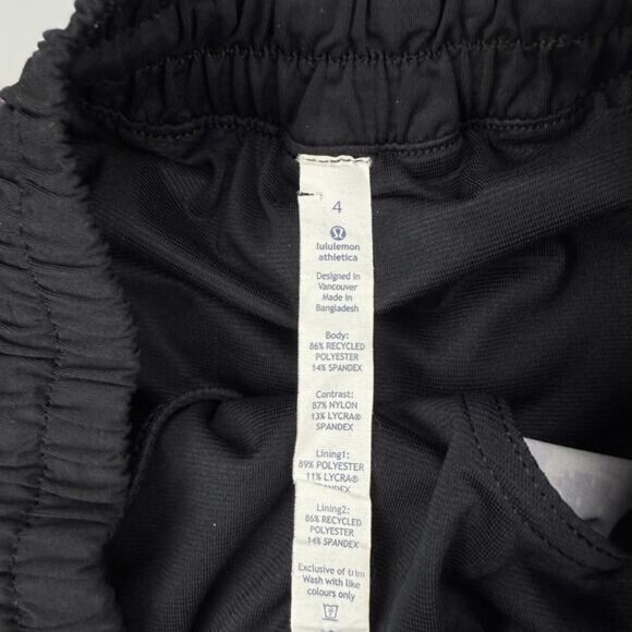 Lululemon Tracker Short III In Floral Sport White Multi / Black 4 - Picture 6 of 10